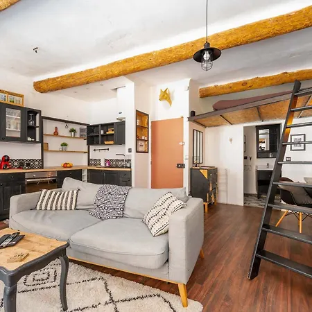 Duplex Vintage, Vieil Antibes, Plages A 5 Min Αντίμπ